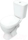 Миниатюра изображения товара Унитаз напольный Sanita Luxe Формат WC.CC/Format/1-P/WHT.G/S1 (с сиденьем)