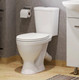 Миниатюра изображения товара Унитаз напольный Sanita Luxe Формат WC.CC/Format/1-P/WHT.G/S1 (с сиденьем)