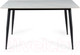 Миниатюра изображения товара Обеденный стол Signal Rion 130x70 (белый/черный)