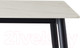 Миниатюра изображения товара Обеденный стол Signal Rion 130x70 (белый/черный)