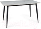 Миниатюра изображения товара Обеденный стол Signal Rion 130x70 (белый/черный)