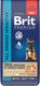Миниатюра изображения товара Сухой корм для собак Brit Premium Dog Sensitive с лососем и индейкой / 5063222 (15кг)