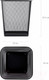 Миниатюра изображения товара Корзина для бумаг Brauberg Germanium / 237975 (черный)