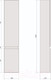 Миниатюра изображения товара Шкаф-пенал для ванной Дабер 019 / СТ19.0.0.5 (белый древесный)