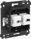 Миниатюра изображения товара Розетка DKC Avanti RJ-45 / 4412664 (черный матовый)
