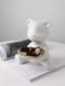 Миниатюра изображения товара Статуэтка Merry Bear Home Decor Сидящий медвежонок / 30001015 (белый)