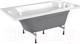 Миниатюра изображения товара Ванна акриловая МетаКам Grace 170x70