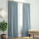 Миниатюра изображения товара Комплект штор Pasionaria Ким 280x240 (серый/голубой)