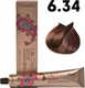 Миниатюра изображения товара Крем-краска для волос Farmavita Life Color Plus 6.34 (100мл)
