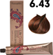 Миниатюра изображения товара Крем-краска для волос Farmavita Life Color Plus 6.43 (100мл)