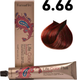 Миниатюра изображения товара Крем-краска для волос Farmavita Life Color Plus 6.66 (100мл)