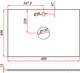 Миниатюра изображения товара Столешница для тумбы в ванную ЗОВ 13 / CKP13H695458C2 (галифакс)