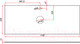 Миниатюра изображения товара Столешница для тумбы в ванную ЗОВ 13 / CKP13H1195458C2 (галифакс)