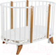 Миниатюра изображения товара Детская кроватка СКВ 104001-6 / 106001-6 (белый/коричневый)