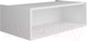 Миниатюра изображения товара Полка для тумбы в ванную ЗОВ Кито 60 / SKW60 (белый)