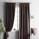 Миниатюра изображения товара Комплект штор Pasionaria Блэквуд 280x270 (венге)