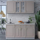 Миниатюра изображения товара Кухонный гарнитур Интерлиния Мила Шато 1.6А (луна/луна/бискайская сосна)