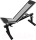 Миниатюра изображения товара Скамья многофункциональная Формула здоровья Дельта-01 (черный/серебристый)