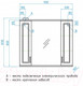 Миниатюра изображения товара Шкаф с зеркалом для ванной Style Line Олеандр-2 90 (с подсветкой)