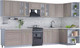Миниатюра изображения товара Кухонный гарнитур Интерлиния Мила Шато 1.5x3.6 правая (луна/луна/бискайская сосна)