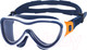 Миниатюра изображения товара Очки для плавания Indigo Sport Atlantis / IN354 (синий/белый/оранжевый)
