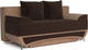 Миниатюра изображения товара Диван Mebel-Ars Еврокнижка Наталия-2 (кордрой коричневый)