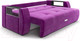 Миниатюра изображения товара Диван Mebel-Ars Еврокнижка Мальтида (фиолетовый)