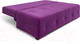 Миниатюра изображения товара Диван Mebel-Ars Еврокнижка Марсель №1 (фиолетовый)