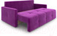 Миниатюра изображения товара Диван Mebel-Ars Еврокнижка Марсель №2 (фиолетовый)