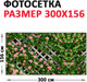 Миниатюра изображения товара Фотофасад Arthata Розы / FotoSetka-300-78 (300x156)