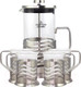 Миниатюра изображения товара Френч-пресс Lenardi 139-039 (со стаканами)