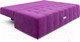 Миниатюра изображения товара Диван Mebel-Ars Еврокнижка Марсель №4 (фиолетовый)
