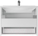 Миниатюра изображения товара Тумба под умывальник Айсберг Фостер 70/Maria 70 Классик В1 DA3010T (с одним ящиком)