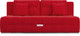 Миниатюра изображения товара Диван Mebel-Ars Еврокнижка Марсель №4 (кордрой красный)