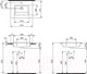 Миниатюра изображения товара Умывальник Berges Ego 60x47.5 182004