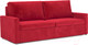 Миниатюра изображения товара Диван Mebel-Ars Еврокнижка Поло (кордрой красный)