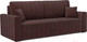 Миниатюра изображения товара Диван Mebel-Ars Еврокнижка Лондон (велюр шоколад HB-178 16)