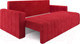 Миниатюра изображения товара Диван Mebel-Ars Еврокнижка Лондон (кордрой красный)