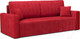 Миниатюра изображения товара Диван Mebel-Ars Еврокнижка Лондон (кордрой красный)