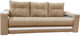 Миниатюра изображения товара Диван Bobrovmebel Влада 8/2тнц раскладной ТНЦ + 2 пенала (микровелюр симпл 42 бежевый)
