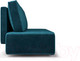 Миниатюра изображения товара Диван Mebel-Ars Еврокнижка Марк (бархат сине-зеленый Star Velvet 43 Black Green)