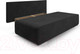 Миниатюра изображения товара Диван Mebel-Ars Еврокнижка Марк (велюр черный НВ-178 17)