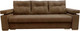 Миниатюра изображения товара Диван Bobrovmebel Мадрид раскладной (микровелюр симпл 45 коричневый)