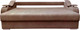 Миниатюра изображения товара Диван Bobrovmebel Влада 8/3 раскладной (микровелюр симпл 45 коричневый)