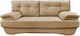 Миниатюра изображения товара Диван Bobrovmebel Влада 7/1 раскладной (микровелюр симпл 42 бежевый)