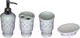 Миниатюра изображения товара Набор аксессуаров для ванной Lenardi 110335