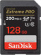 Миниатюра изображения товара Карта памяти SanDisk Extreme PRO SDXC 128GB (SDSDXXD-128G-GN4IN)