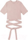 Миниатюра изображения товара Футболка детская Amarobaby Generation / AB-OD22-GN2701/27-134 (пудровый, р.134)