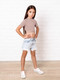Миниатюра изображения товара Футболка детская Amarobaby Generation / AB-OD22-GN2701/27-134 (пудровый, р.134)