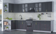 Миниатюра изображения товара Кухонный гарнитур Интерлиния Мила Шато 1.5x3.5 левая (пепел/пепел/опал светлый)